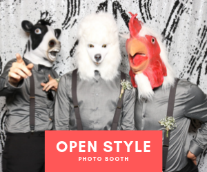 Open Style Photo Booth In Mn