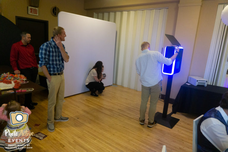 Dolton And Ashley'S Wedding Photo Booth At Crown Ballroom In Hibbing Mn