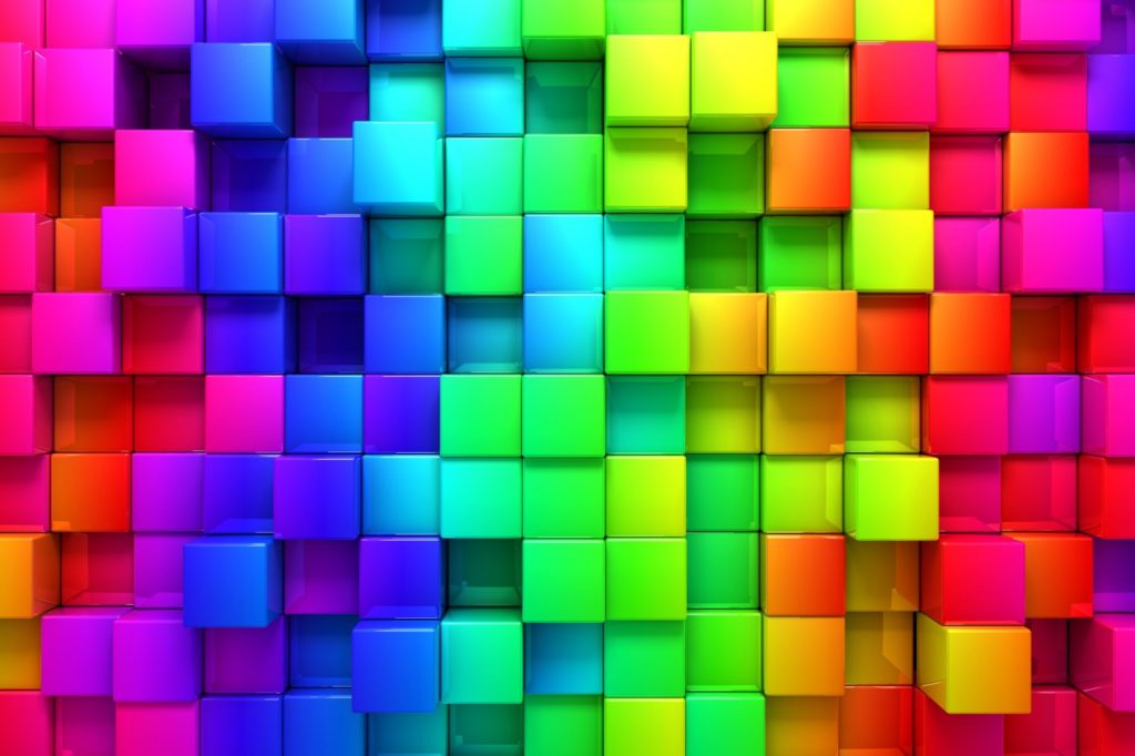 3D Color Blocks
